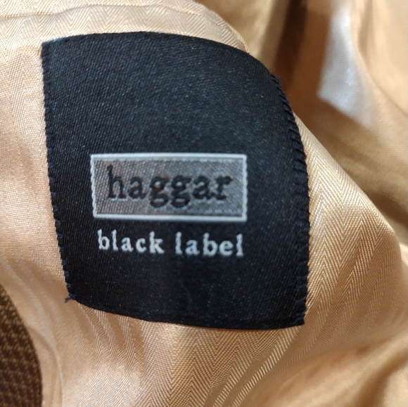 Haggar Black Label NWT Worsted Wool Three Button Blazer - Picture 8 of 8
